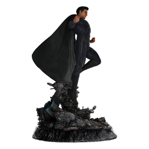 La Liga de la Justicia de Zack Snyder Estatua 1/4 Superman Black Suit 65 cm